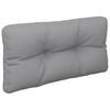 vidaXL Pallet Cushion Grey 80x40x12 cm Fabric