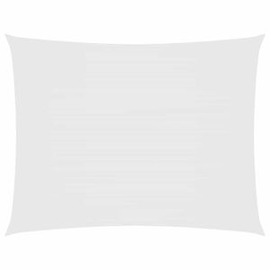 vidaXL Sunshade Sail Oxford Fabric Rectangular 3x6 m White
