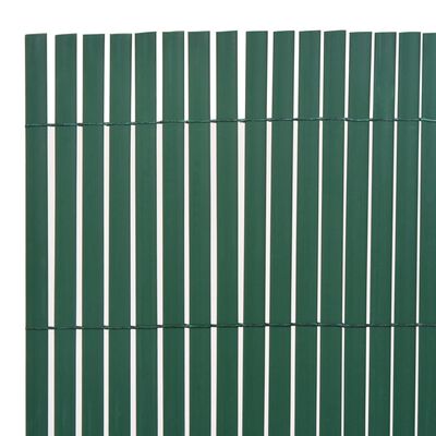 vidaXL Double-Sided Garden Fence 110x400 cm Green