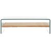 vidaXL Coffee Table Clear 98x45x31 cm Tempered Glass