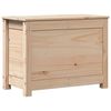 vidaXL Storage Box 60x32x45.5 cm Solid Wood Pine