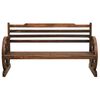 vidaXL Garden Bench 142 cm Solid Firwood