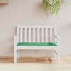 vidaXL Garden Bench Cushion Green 100x50x3 cm Oxford Fabric
