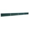 vidaXL Garden Raised Bed Galvanised Steel 600x80x45 cm Green