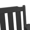 vidaXL Garden Dining Chair 6 pcs Black 65.5 x 55.5 x 88cm Plastic
