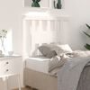 vidaXL Headboard White 96x4x100 cm Solid Wood Pine