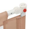 vidaXL Toddler Safety Bed Rail Taupe 200x25 cm Fabric