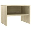 vidaXL Bedside Cabinets 2 pcs Sonoma Oak 40x30x30 cm Engineered Wood