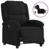 vidaXL Electric Recliner Chair Black Velvet