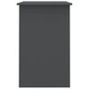 vidaXL Desk Grey 100x50x76 cm Engineered Wood