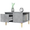 vidaXL Coffee Table Grey Sonoma 55x55x36.5 cm Engineered Wood