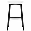 vidaXL Bar Chairs 4 pcs White