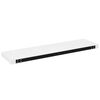 vidaXL Floating Wall Shelves 4 pcs High Gloss White 90x23.5x3.8 cm MDF