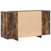 vidaXL Sideboard Smoked Oak 135 x 41 x 75 cm Engineered Wood