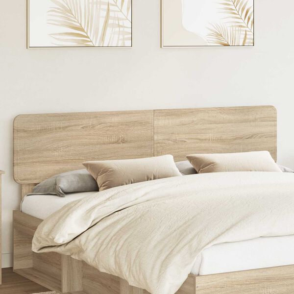 vidaXL Headboard Sonoma Oak 180 cm Engineered wood