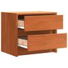 vidaXL Bedside Cabinet White 40x31x35,5 cm Solid Wood Pine