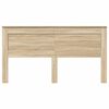 vidaXL Headboard with Headboard Sonoma Oak 180 cm Engineered Wood
