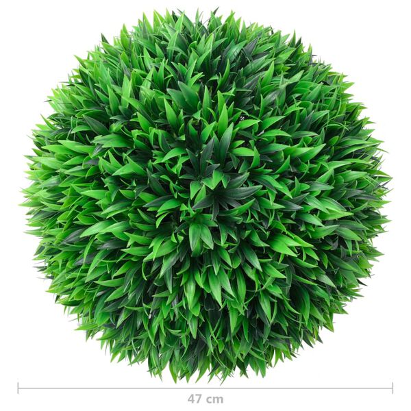 vidaXL Artificial Boxwood Balls 2 pcs 47 cm