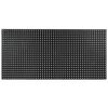 vidaXL Doormat | Black | Rubber | 100x200 cm | Non-slip | Doormat | Rectangular