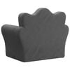 vidaXL Kids' Sofa Anthracite Soft Plush