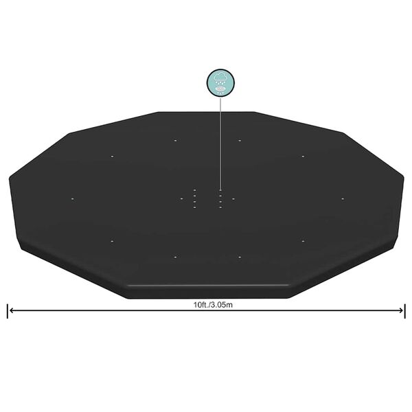 Bestway Pool Cover Flowclear 305 cm