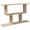 vidaXL Wall Shelf Sonoma Oak 80 x 15 x 50.5 cm Engineered Wood