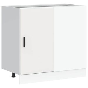 vidaXL Kitchen Base Cabinet Lyon White Engineered Wood