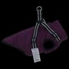 vidaXL Dog Coat with Harness Waterproof Reflective Purple M