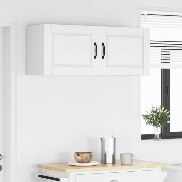 vidaXL Kitchen Cabinet 2 pcs White 50 x 31 x 40 cm Engineered Wood