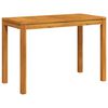 vidaXL Garden Dining Table 110x55x75 cm Solid Wood Acacia