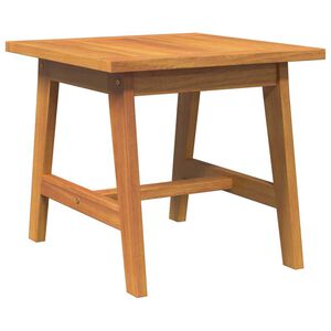vidaXL Side Table Oil Natural 45 x 45 x 40 cm Solid Acacia Wood