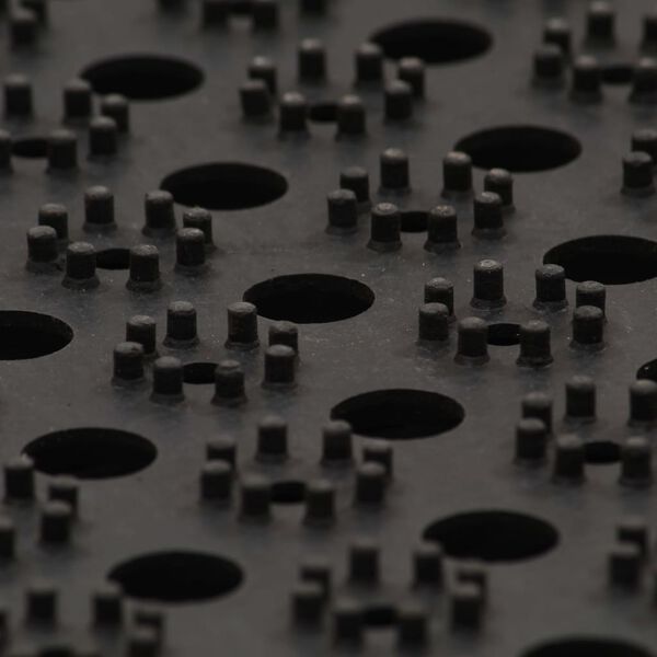 vidaXL Mat Rubber 22 mm 80x120 cm