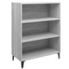 vidaXL Sideboard Grey Sonoma 69,5x32,5x90 cm Engineered Wood