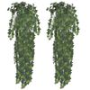 vidaXL Artificial Plant | Set of 2 | Green | polyester | Two pieces, each 90 cm
