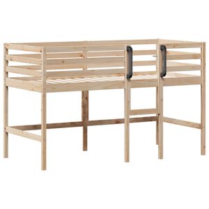 vidaXL Kids' Loft Bed without Mattress 90x190 cm Solid Wood Pine