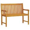 vidaXL Garden Bench 110 cm Solid Acacia Wood