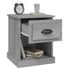 vidaXL Bedside Cabinet Grey Sonoma 39x39x47.5 cm Engineered Wood