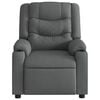 vidaXL Recliner Chair Dark Grey Fabric