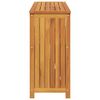 vidaXL Garden Console Table 110x35x75 cm Solid Wood Acacia