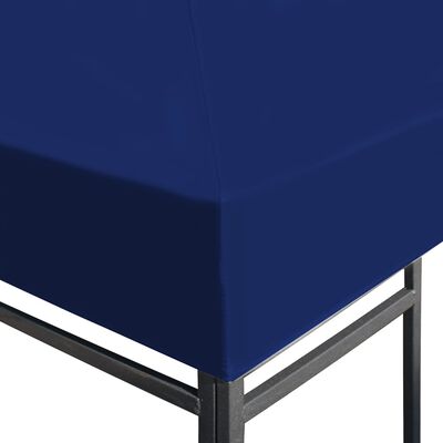 vidaXL Gazebo Top Cover 310 g/m² 3x3 m Blue