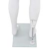 vidaXL Full Body Male Mannequin with Glass Base Glossy White 185 cm