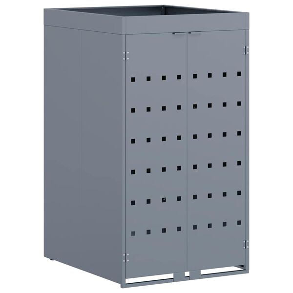 vidaXL Wheelie Bin Storage with Planter Roof for Single 240L Bin