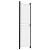 vidaXL 5-Panel Room Divider White 250x180 cm Fabric