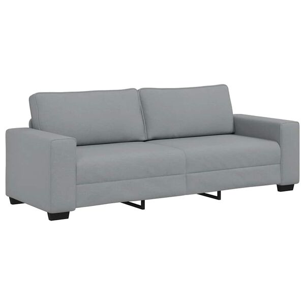 vidaXL 3-Seater Sofa&nbsp;Light Grey 180 cm Fabric