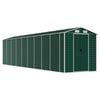 vidaXL Garden Shed | Green | Galvanised Steel | Large | Garden Shed