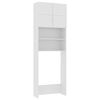 vidaXL Washing Machine Cabinet White 64x25,5x190 cm Engineered Wood