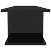 vidaXL Wall Mounted TV Cabinet High Gloss Black 103x30x26.5 cm