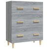vidaXL Sideboard Grey Sonoma 70x34x90 cm Engineered Wood