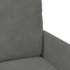 vidaXL Sofas with Cushion 55cm Dark Grey Plywood