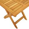 vidaXL Sun Loungers 2 pcs with Table Solid Wood Acacia